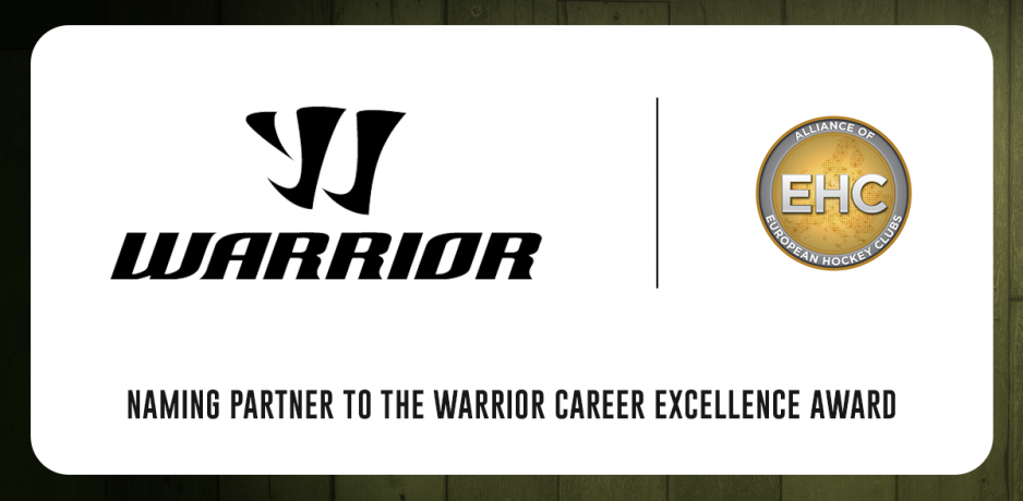 Warrior Sports will continue to recognize European club hockey’s Career Excellence, Sportsmanship and Dedication